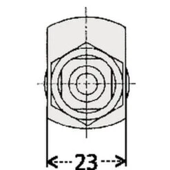 Eco-friendly Camlock - Body Length 33 mm - Euro-Locks -Storage Equipment Store AIG307012