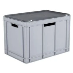 Euro Containers With Lid 28L To 75L - 600mm -Storage Equipment Store AIG332514