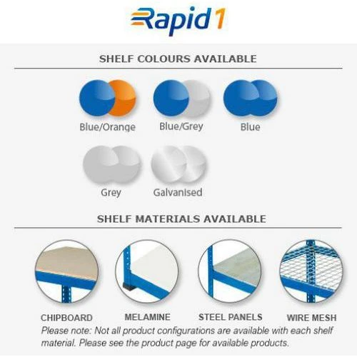 Rapid 1 Heavy Duty Shelving - Up To 800 Kg Per Shelf 7 Rapid 1 Heavy Duty Shelving - Up To 800 Kg Per Shelf - Image 5