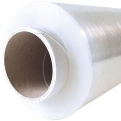 Clear Stretch Wrap Roll - Plastic - Width 450mm - 15 To 30 µ - Manutan -Storage Equipment Store AIG3427820