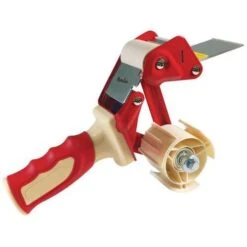 Hand Tape Dispenser - Medium Duty - For 50mm Wide Rolls - Manutan UK -Storage Equipment Store AIG3431409