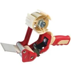 Hand Tape Dispenser - Medium Duty - For 50mm Wide Rolls - Manutan UK -Storage Equipment Store AIG3431411