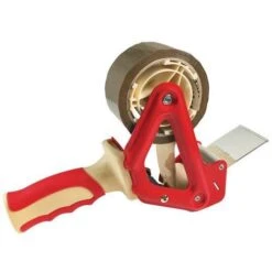 Hand Tape Dispenser - Medium Duty - For 50mm Wide Rolls - Manutan UK -Storage Equipment Store AIG3431413