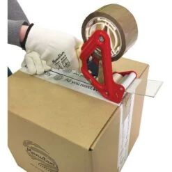 Hand Tape Dispenser - Medium Duty - For 50mm Wide Rolls - Manutan UK -Storage Equipment Store AIG3431414