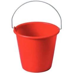 Household Cleaning Buckets - 10 Litre - Plastic & Round - Manutan UK -Storage Equipment Store AIG343219