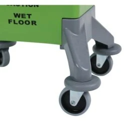 Mobile Mop Bucket With Wringer & Spout - 25 Litre Capacity - Manutan -Storage Equipment Store AIG34590513