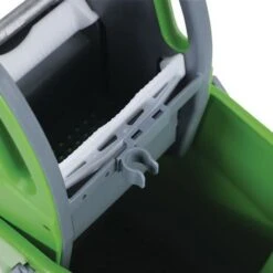 Mobile Mop Bucket With Wringer & Spout - 25 Litre Capacity - Manutan -Storage Equipment Store AIG34590518