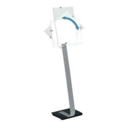 Durable Crystal Sign Stand® Information Stand With Base -Storage Equipment Store AIG3481150