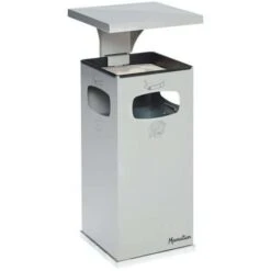 Standing Cigarette/Litter Bins - Outdoor - 38l Capacity - Manutan UK -Storage Equipment Store AIG3511687