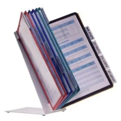 Durable Vario Desk Unit - 10 Assorted A4 Pockets -Storage Equipment Store AIG352396