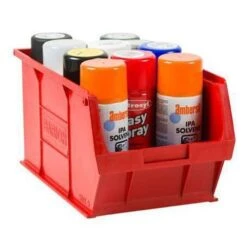 12.8L Premium Storage Bins - TC5 - H182xW205xD350 - Individual -Storage Equipment Store AIG3603366