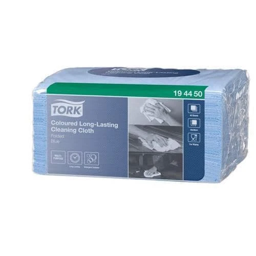Tork Coloured Cleaning Cloth - Pack Of 40 3 Tork Coloured Cleaning Cloth - Pack Of 40