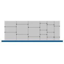 Bott Cubio Drawer Divider Accessory To Fit 1300mm Wide Drawers 16 Bott Cubio Drawer Divider Accessory To Fit 1300mm Wide Drawers -Storage Equipment Store AIG3606016