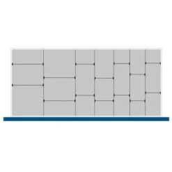 Bott Cubio Drawer Divider Accessory To Fit 1300mm Wide Drawers 13 Bott Cubio Drawer Divider Accessory To Fit 1300mm Wide Drawers -Storage Equipment Store AIG3606024