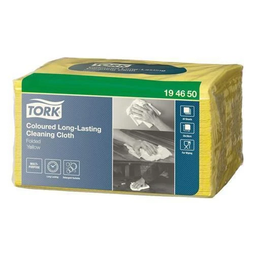 Tork Coloured Cleaning Cloth - Pack Of 40 6 Tork Coloured Cleaning Cloth - Pack Of 40 - Image 4