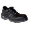 Black Leather Jet Shoes -Storage Equipment Store AIG3607693