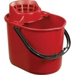 12ltr Plastic Buckets With Wringer -Storage Equipment Store AIG3607728