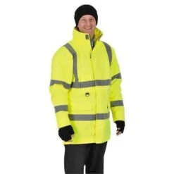 Hi Vis Waterproof Anorak Yellow