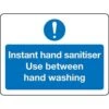 Instant Hand Sanitiser - Sign -Storage Equipment Store AIG3607884