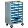 High Density Mobile Storage Cabinets With 24 Shelf Bins -Storage Equipment Store AIG3608087