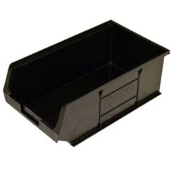 Black Recycled Semi-Open Fronted Containers - Topstore -Storage Equipment Store AIG3611009