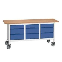 Bott Verso Mobile Workbench With Storage HxWxD 830x1750x600mm -Storage Equipment Store AIG3611466
