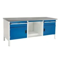 Bott Combi Workbench & Storage Units - Heavy Duty Lino Worktop - Cubio -Storage Equipment Store AIG3611597