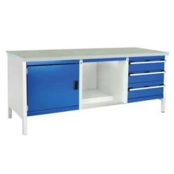 Bott Combi Workbench & Storage Units - Heavy Duty Lino Worktop - Cubio -Storage Equipment Store AIG3611599