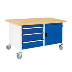 Bott Cubio Mobile Workbench With MPX Worktop HxWxD 840x1500x750mm -Storage Equipment Store AIG3611611