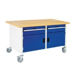 Bott Cubio Mobile Workbench With MPX Worktop HxWxD 840x1500x750mm -Storage Equipment Store AIG3611613
