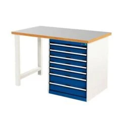 Bott Cubio Heavy Duty Workbench With Lino Worktop HxWxD 940x1500x750mm