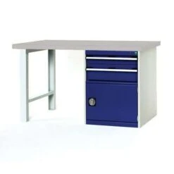 Bott Cubio Workbench With 2 Drawers & Cupboard Unit -Storage Equipment Store AIG3611833