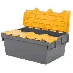 Tote Boxes With Coloured Lids -Storage Equipment Store AIG3612152