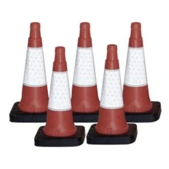 Heavy-duty Traffic Cones - Pack Of Five