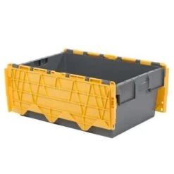 Tote Boxes With Coloured Lids -Storage Equipment Store AIG3616605