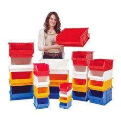 4.6L Premium Storage Bins - TC3 - HxWxD 132x150x240mm - Individual -Storage Equipment Store AIG3618212 6