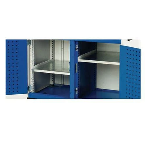 Bott Cubio Galvanised Steel Shelving Kit 400x525mm 3 Bott Cubio Galvanised Steel Shelving Kit 400x525mm