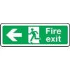 Fire Exit Sign - Arrow Left -Storage Equipment Store AIG3620928