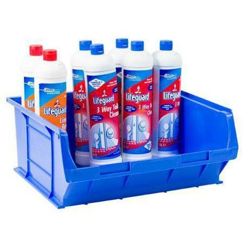 TC6 Storage Stacking Bins - Pack Of 5 28.3L Bins - H182xW420xD375mm 8 TC6 Storage Stacking Bins - Pack Of 5 28.3L Bins - H182xW420xD375mm - Image 6