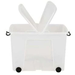 Storemaster Box With Wheels - 75L - Strata -Storage Equipment Store AIG3621866