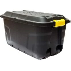 Storage Box With Wheels - 75L - Strata 9 Storage Box With Wheels - 75L - Strata -Storage Equipment Store AIG3622254