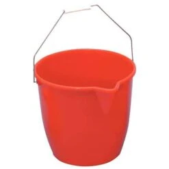 Household Cleaning Buckets - 12 Litre - Plastic Spout - Manutan UK -Storage Equipment Store AIG362626