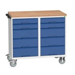 Bott Verso Mobile Workbench With 10 Drawers
