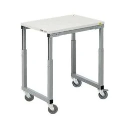 Mobile Workbench With Height Adjustable Capability