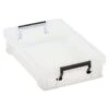 Manutan 5.5L Box Clear With Grey Handles 1 Manutan 5.5L Box Clear With Grey Handles -Storage Equipment Store AIG3881482