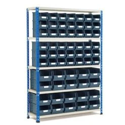 Rapid 2 Shelving Bay (1600h X 1120w) With 62 Picking Bins