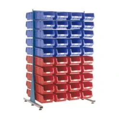 Double Sided Rack (1600h X 1000w) With Bins