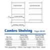 Cambro Premium Shelving With Ventilated Shelving Bays With 4 Shelves - 1800h -Storage Equipment Store AIG3881656