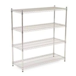 Chrome Wire Shelving Bays -Storage Equipment Store AIG3881662