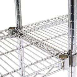 Chrome Wire Shelving Extra Shelf (Pack Of 2) -Storage Equipment Store AIG3881682
